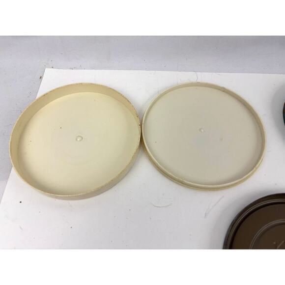 VTG Lot of 5 Round Film Reel Case 8mm Compco Super 8 Empty - Picture 5 of 10